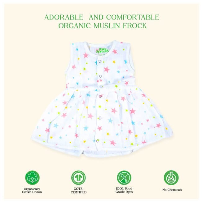 Muslin Frock for Baby