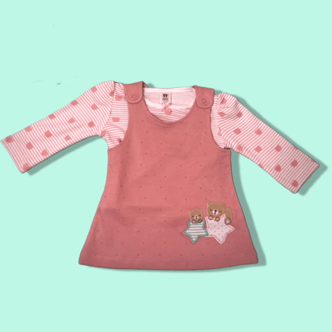 Adorable Girls’ Cotton Dress from Cotton Blossoms Kids - A charming choice for your child's comfort and style