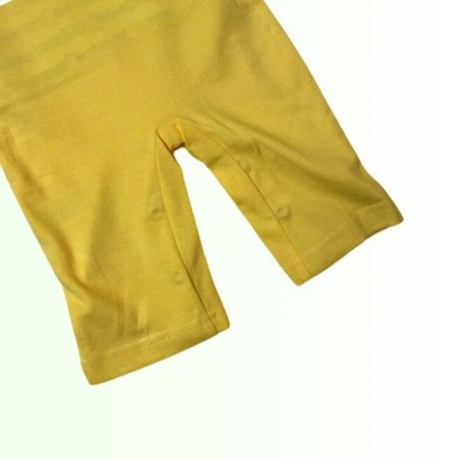 Sunny Lemon Delight kids Lemon Romper - Image 3