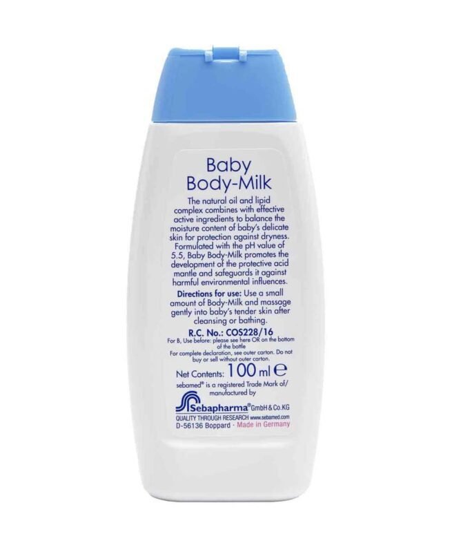 Sebamed Baby Body Milk, 100ml - Image 4