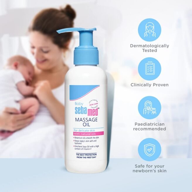 Sebamed Baby Massage Oil 150ml - Image 6