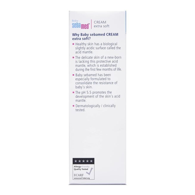 Sebamed Baby Cream Extra Soft (200ml) - Image 7