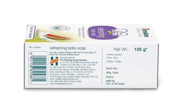 Himalaya Refreshing Baby Soap, 125g - Image 8