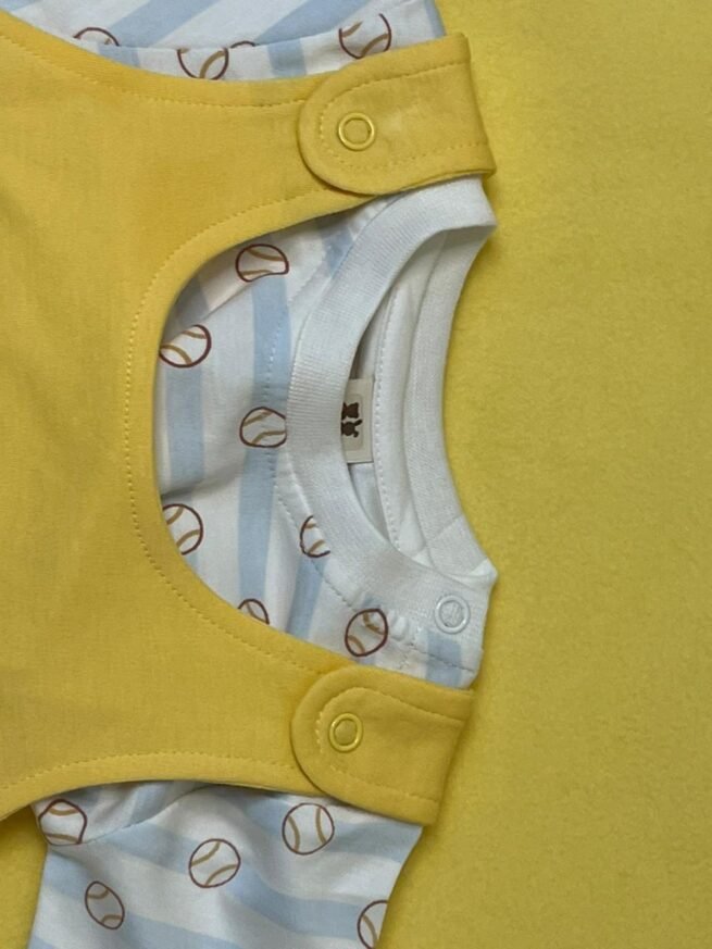 Sunny Lemon Delight kids Lemon Romper - Image 5