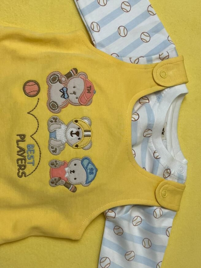 Sunny Lemon Delight kids Lemon Romper - Image 7