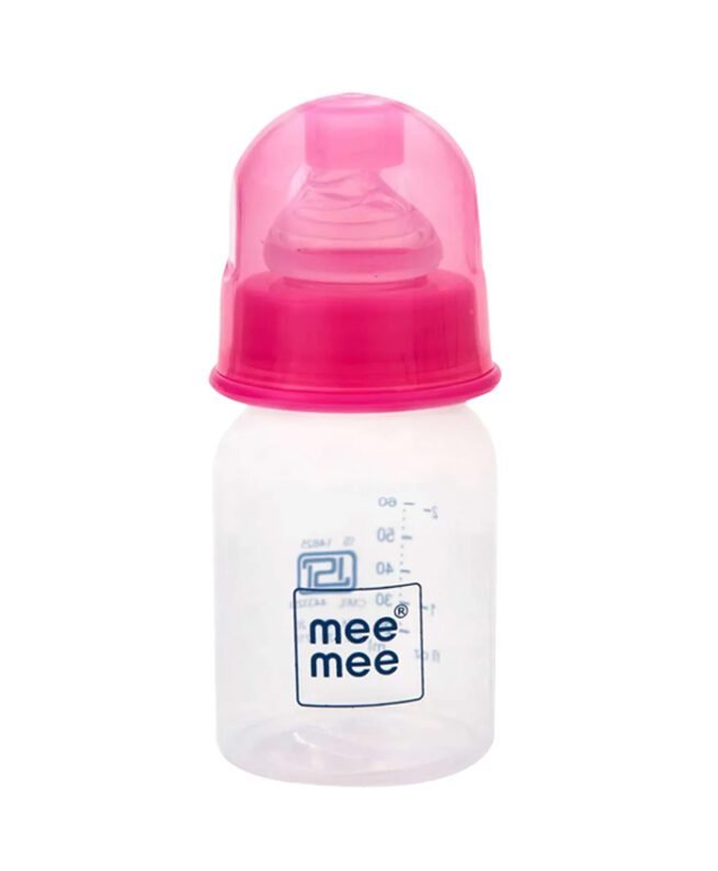 Mee Mee Polypropylene Eazy Flo Premium Baby Feeding Bottle Pink – 125 ml - Image 4