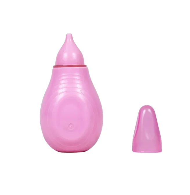 1st Step BPA Free Nasal Aspirator With Ear Syringe -Pink