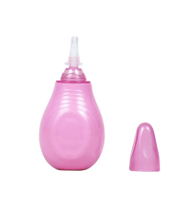 1st Step BPA Free Nasal Aspirator With Ear Syringe -Pink - Image 2