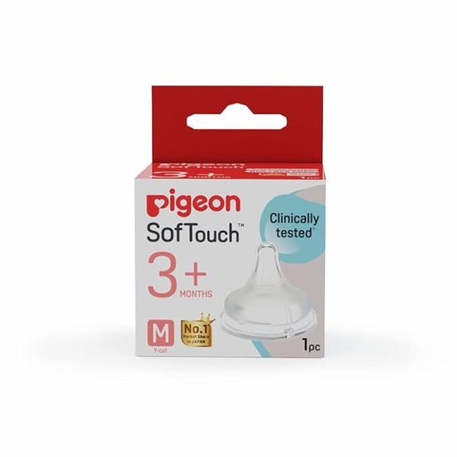 Pigeon Softtouch Peristaltic Plus Nipple M