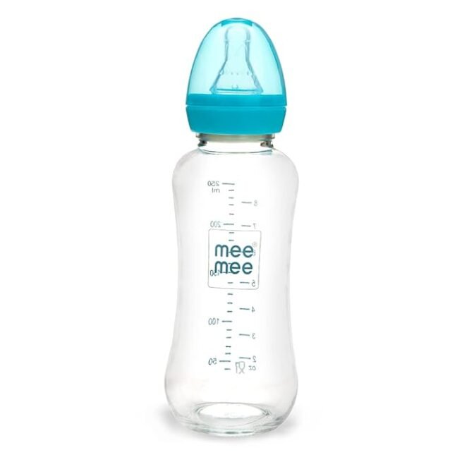 Mee Mee Premium Glass Feeding Bottle