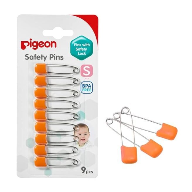 Pigeon SAFETY PIN (S) 9PCS/CARD