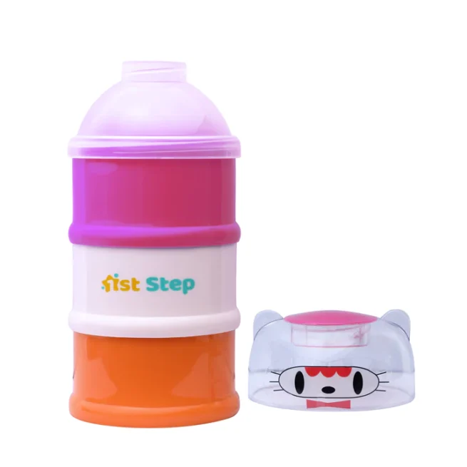 1st Step BPA Free 3 Tier Milk Powder And Food Storage Container - Image 5