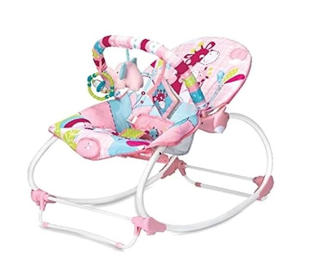 Mastela Baby Rocker, Pink, 62l x 50w x 57h (6921.0)