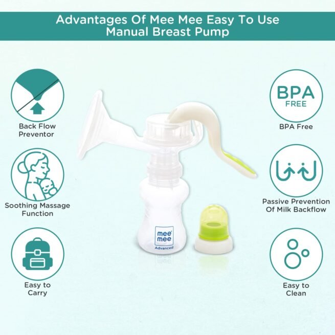 Mee Mee Comfort Manual Breast Pump - Image 4