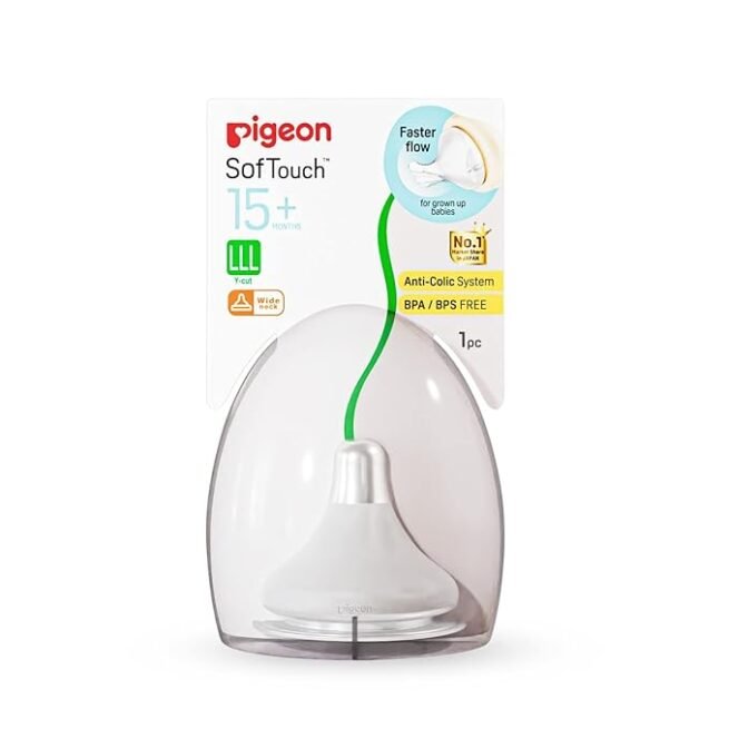 Pigeon SOFTOUCH PERISTALTIC Plus Nipple 1PC -LLL CASE - Image 4