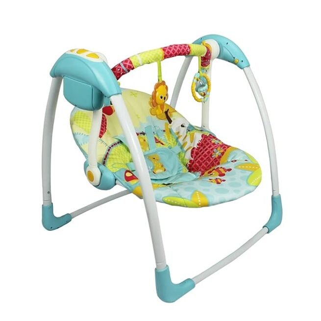 Mastela BG5063 Mastela Duluxe Portable Swing (Blue-6579), One Size - Image 6