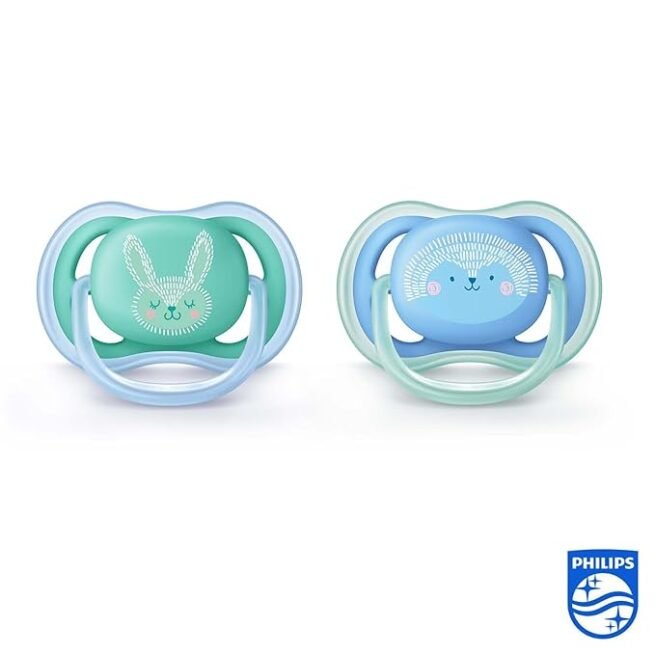 Philips Avent Ultra Air Pacifier for Boy, 6-18 Months - Image 4