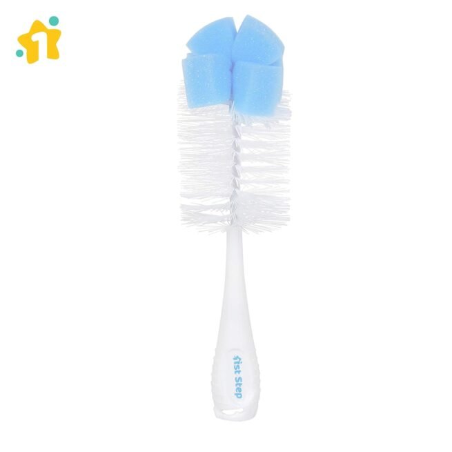 1st Step BPA Free 2 in 1 Bottle and Nipple Cleaning Brush - Image 2