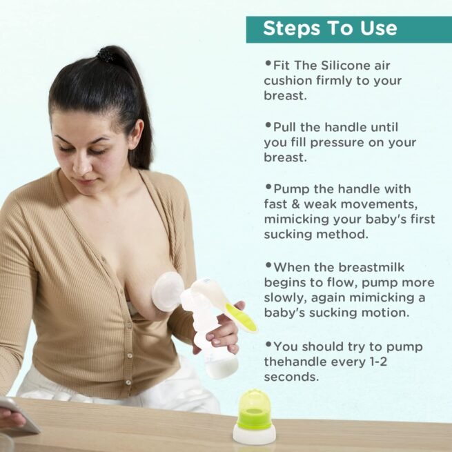 Mee Mee Comfort Manual Breast Pump - Image 6