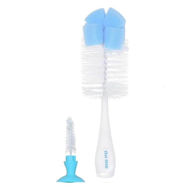 1st Step BPA Free 2 in 1 Bottle and Nipple Cleaning Brush