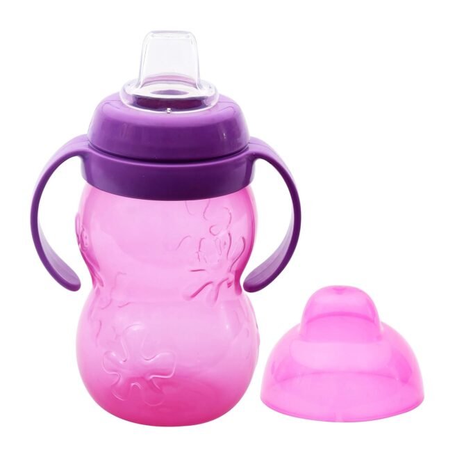 1st Step 250 ml BPA Free Polypropylene Soft Spout Sipper (Pink)