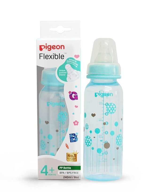 Pigeon Peristaltic Baby Clear Nursing/ Feeding Bottle RPP, - Image 4