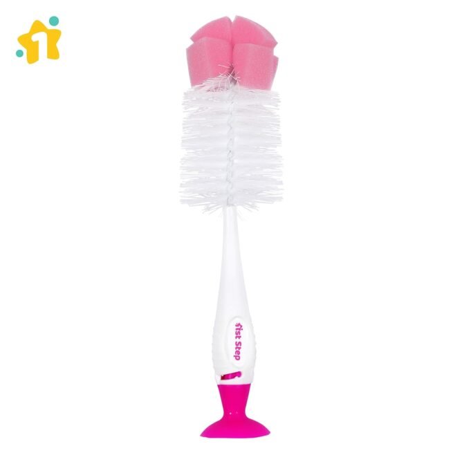 1st Step BPA Free 2 in 1 Bottle and Nipple Cleaning Brush - Image 3