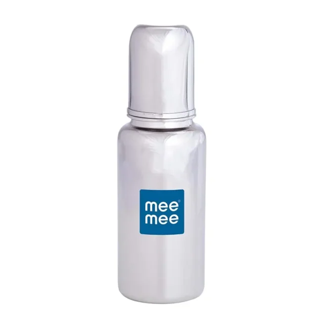 Mee Mee Premium Steel Feeding Bottle 240ml [mm-sp 8 (pk1)]