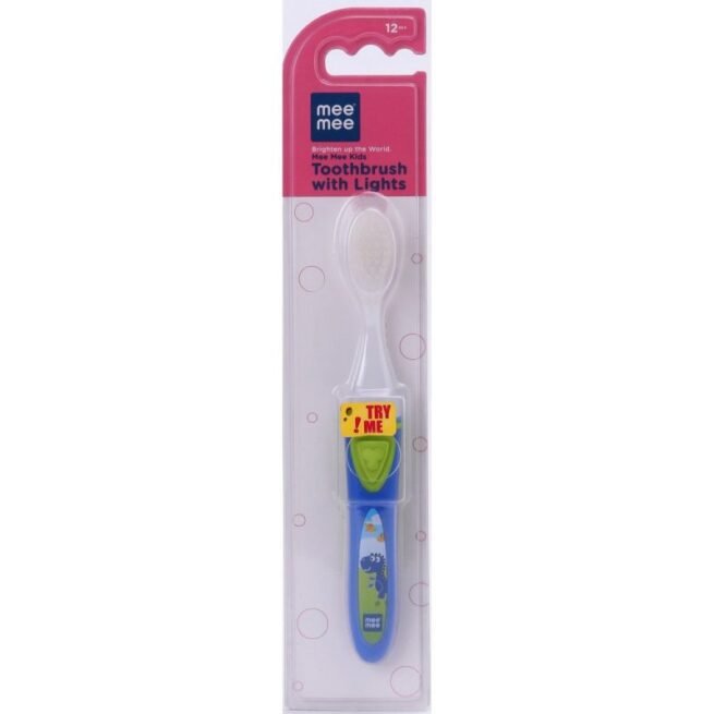 Mee Mee Kids Toothbrush With Lights (Green)