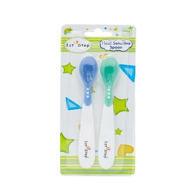 1st Step ST-1192BL Heat Sensitive Spoon (Blue)