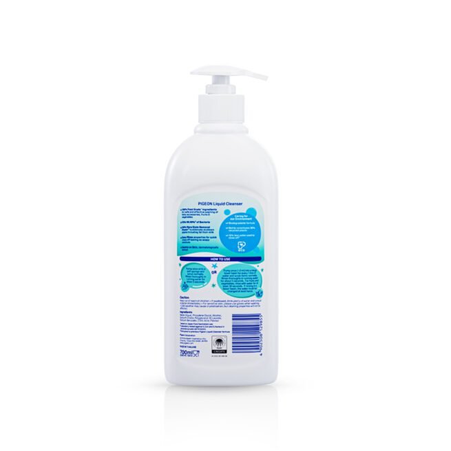 Pigeon Liquid Cleanser Naturals Bottle, PH Friendly 700 ml - Image 5