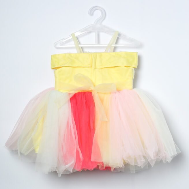 M PRINCESS Yellow Dress for Girls - A Splash of Sunshine Elegance - Image 6