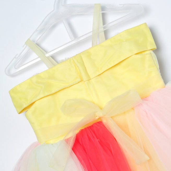 M PRINCESS Yellow Dress for Girls - A Splash of Sunshine Elegance - Image 2