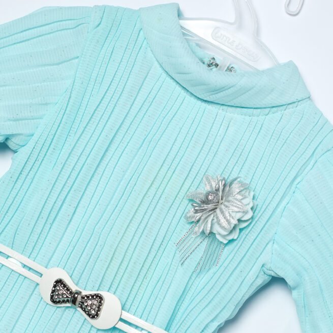 Little Dolly Light Blue Party Set Dress for Girls - A Whimsical Symphony of Style