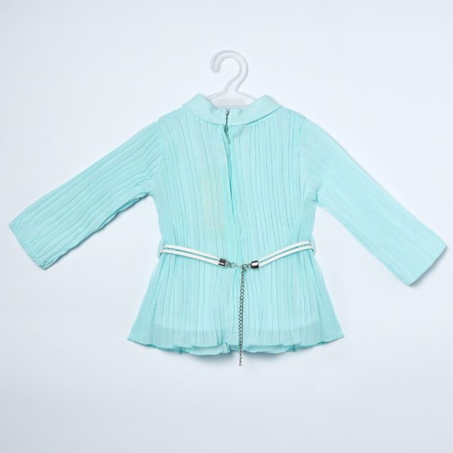 Little Dolly Light Blue Party Set Dress for Girls - A Whimsical Symphony of Style - Image 6