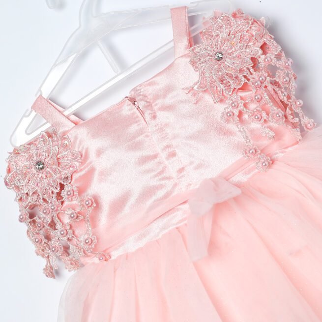 M PRINCESS Pink Party Frock - A Symphony of Elegance for Little Royalty - Image 3