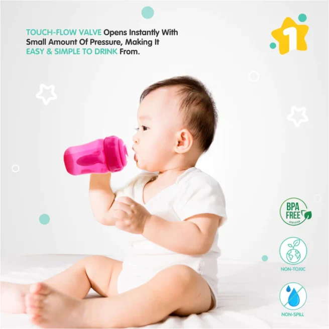 1st Step 210ml Birdie BPA Free Non-SpiII Interchangeable Sipper - Image 4