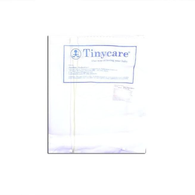 Tiny Care Baby Towel Double Special White 351A- Lemon - Image 2