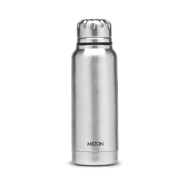 Milton Slender Stainless Steel Flask, 500 ml, Silver