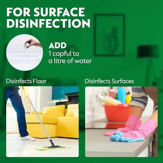 Dettol Liquid Disinfectant for Floor Cleaner (Lime Fresh , 200ml) - Image 3