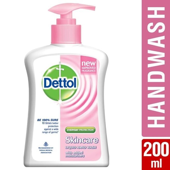 Dettol Skin Care Liquid Hand Wash - 200 ml - Image 4