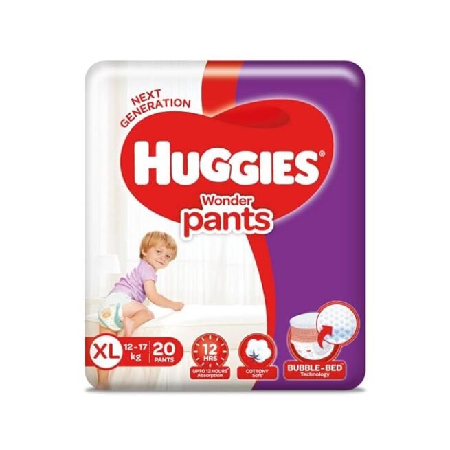 Huggies Wonder Pants Extra Large (XL) Size Diaper Pants 20 Counts