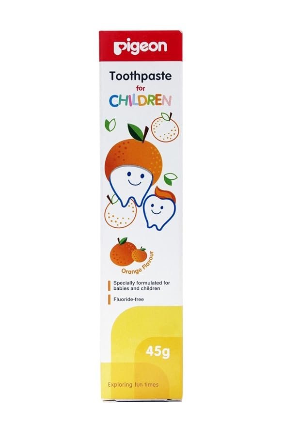 Pigeon Children Toothpaste, Orange 45g - happysprouts