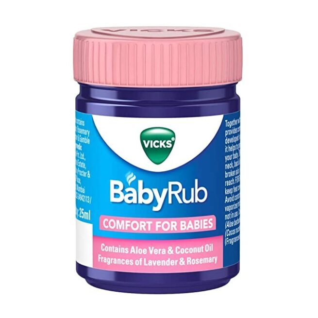 Vicks BabyRub 25ml, Specifically for Babies-Moisturize