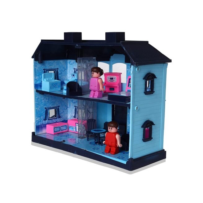 Toyzone Doll House (24 Pcs) |  Doll House Play Set - Image 6