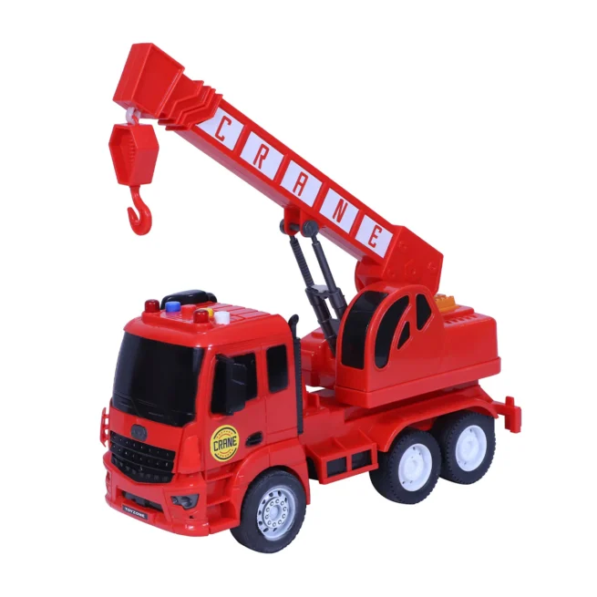 Toyzone Rescue Crane Toy Red 71761