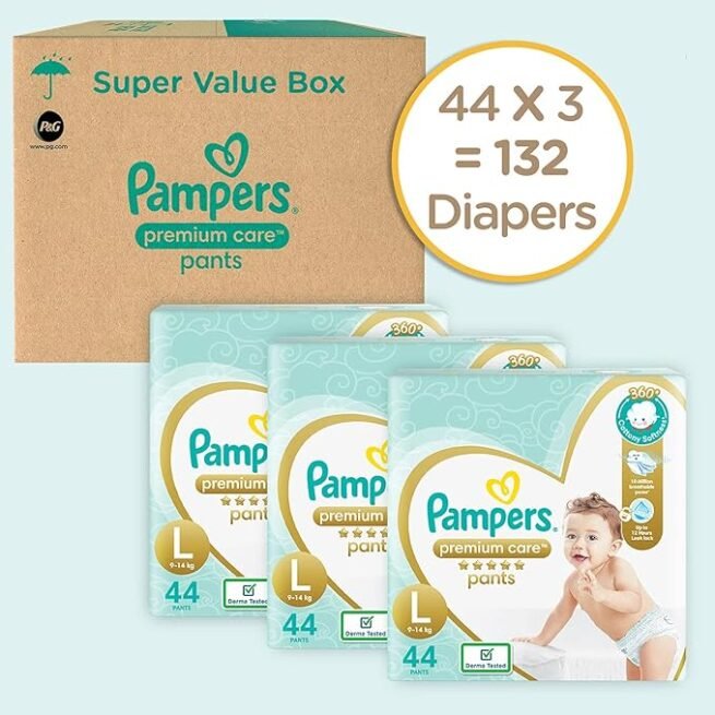 Pampers Premium Care Diapers - XL  (11 Pieces) - Image 4