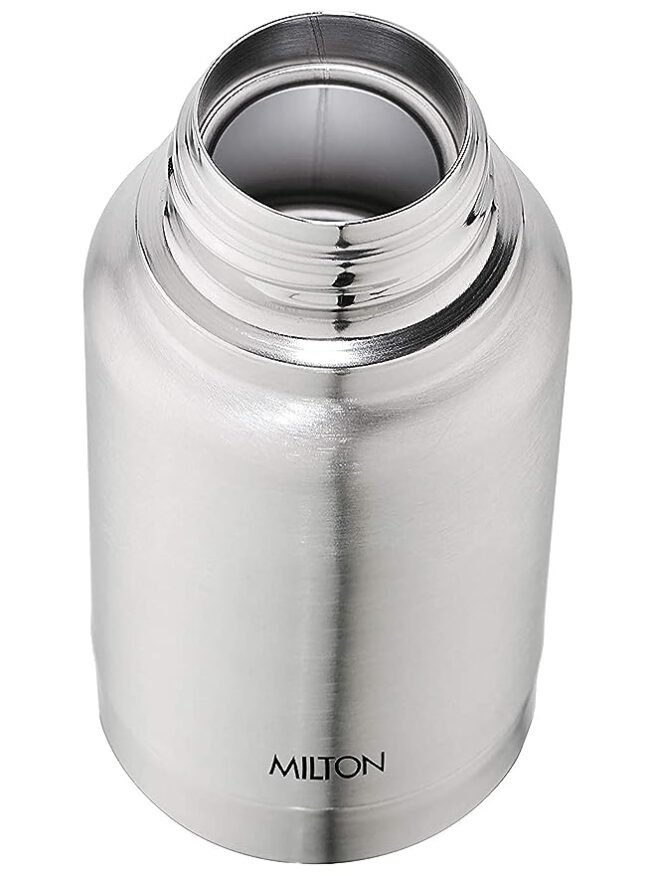 Milton Elfin 160 Thermosteel Hot and Cold Water Bottle, 160 ml, Silver - Image 4