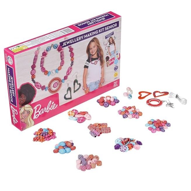 RATNA'S Acrylic Barbie Jewellery Making Kit Senior for Girls - Image 5