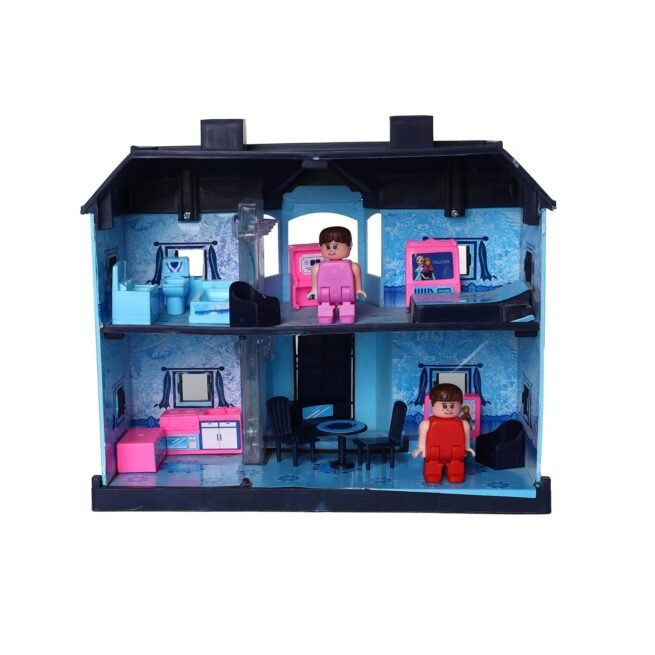 Toyzone Doll House (24 Pcs) |  Doll House Play Set